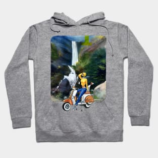 Vespa Waterfall Hoodie